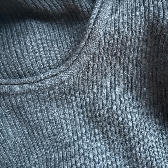 Zara wool blend ribbed top - Picture 3 of 3